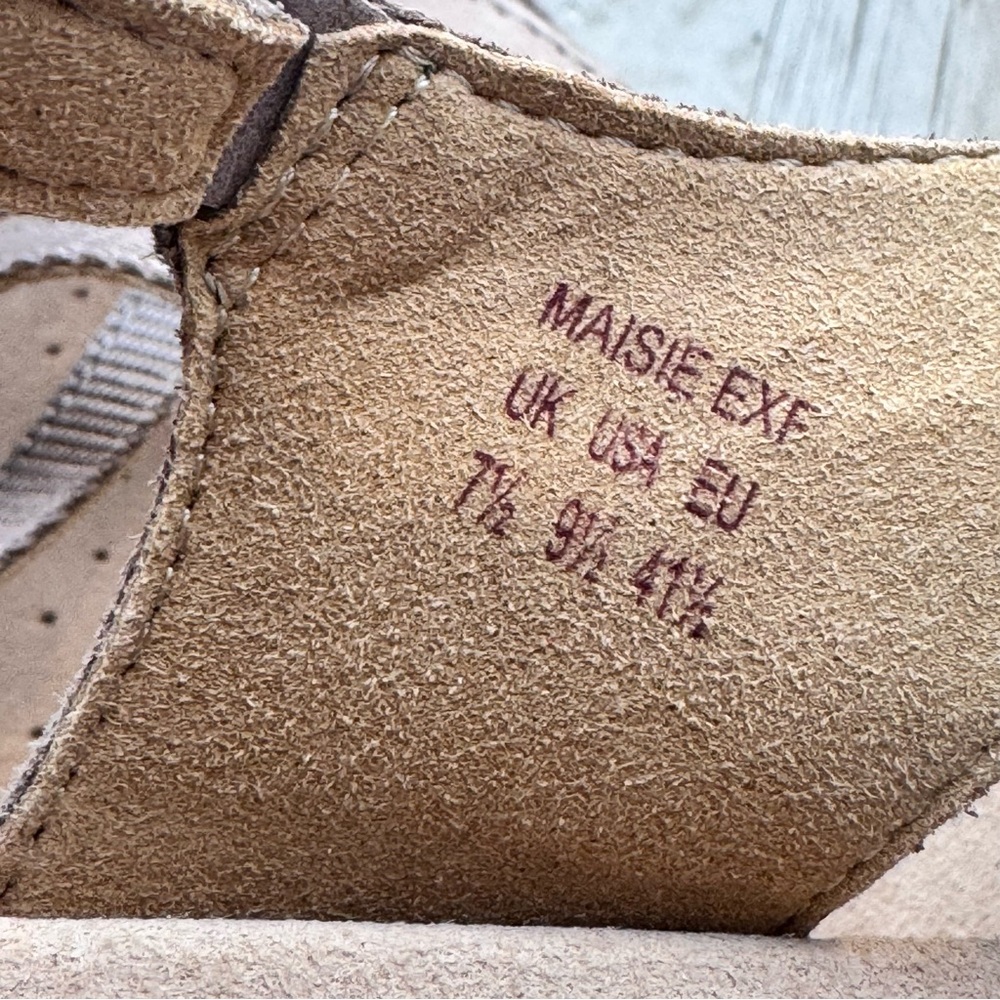 Hotter Comfort Concept Maisie Sandals | Taupe Leather | Size 9.5 EXF | New WOT - Picture 5 of 7